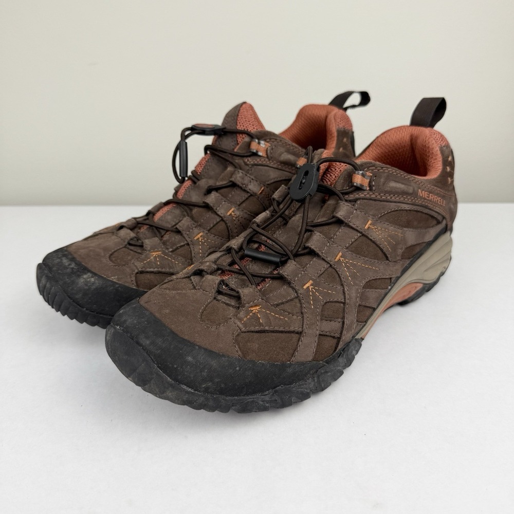 Merrell Shoes Womens 10 Brown Chameleon Arc Hiking Trail Outdoor Sneakers